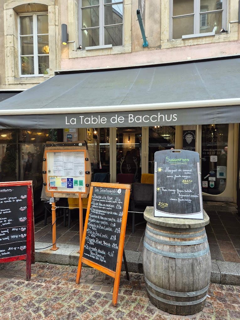 La Table de Bacchus